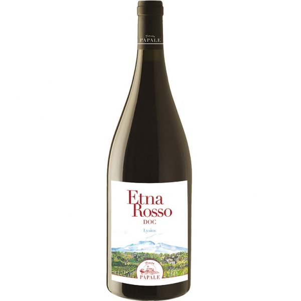 Vino rosso siciliano Lysios 75cl bottiglia