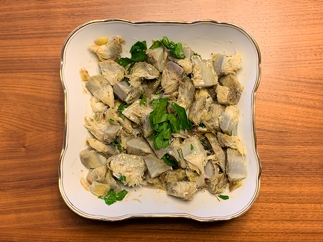 carciofi marinati