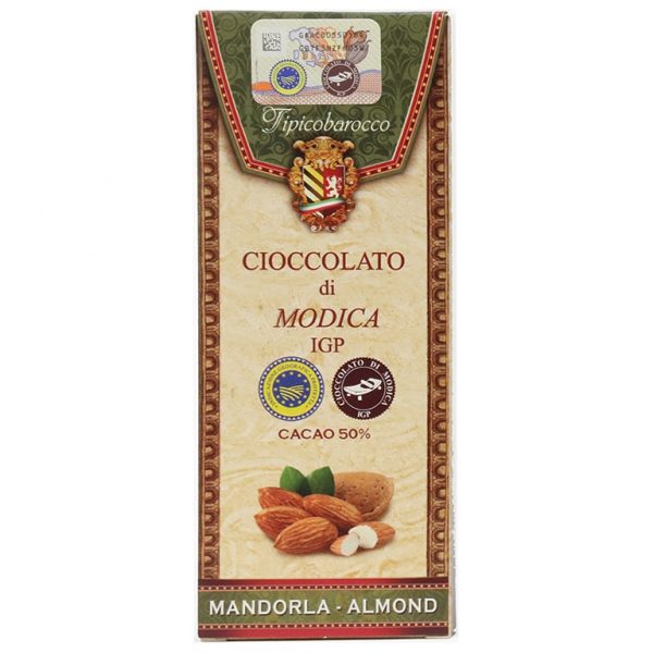 Cioccolato di Modica alle mandorle