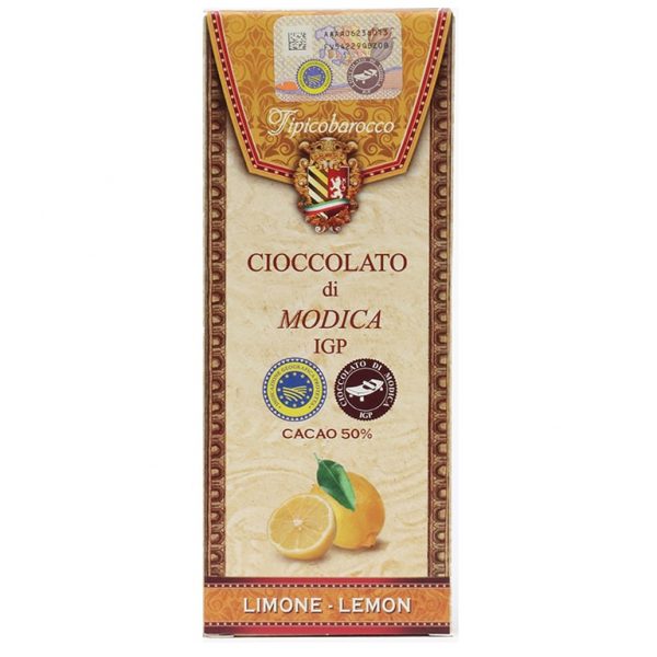 Cioccolato di Modica al limone