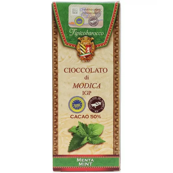 Cioccolato di Modica alla menta
