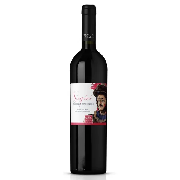 Vino rosso siciliano Nerello Mascalese Suspiri Tenuta Papale