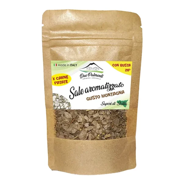 Sale con erbe di montagna